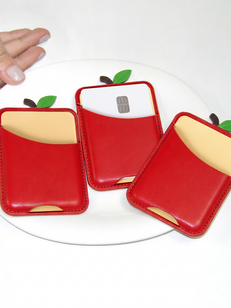 Magnetic Card Holder - Little Apple