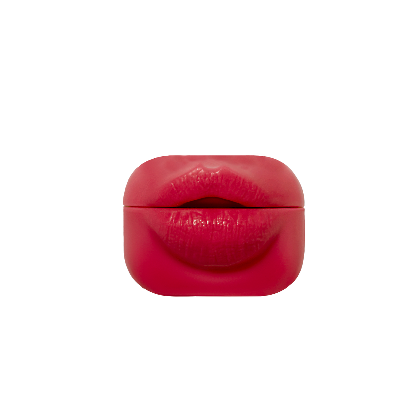 Lip Shaped Airpods Case - Red