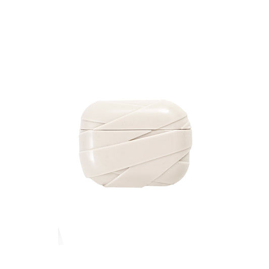 Taped Airpods Case - White