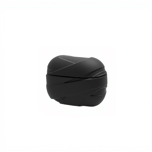 Taped Airpods Case - Black