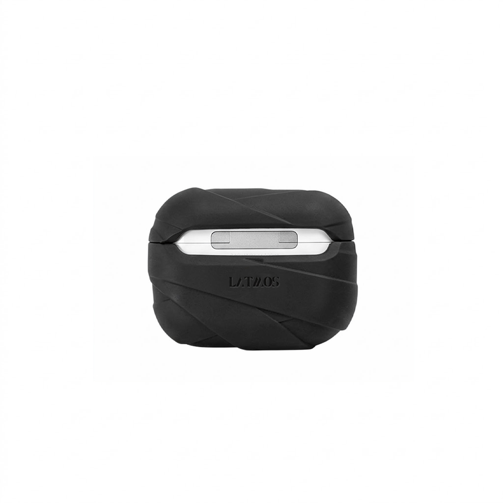 Taped Airpods Case - Black