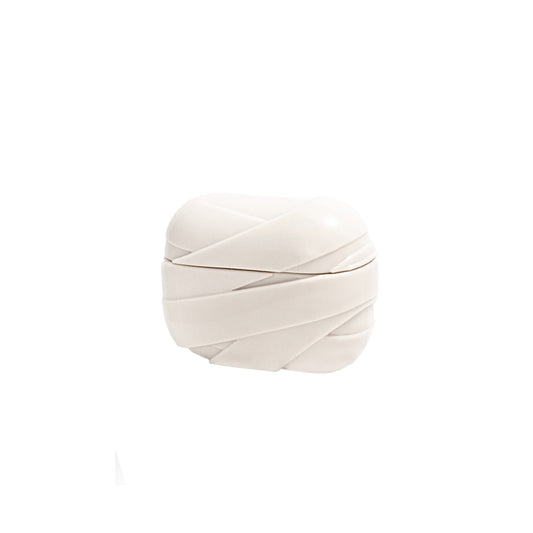 Taped Airpods Case - White