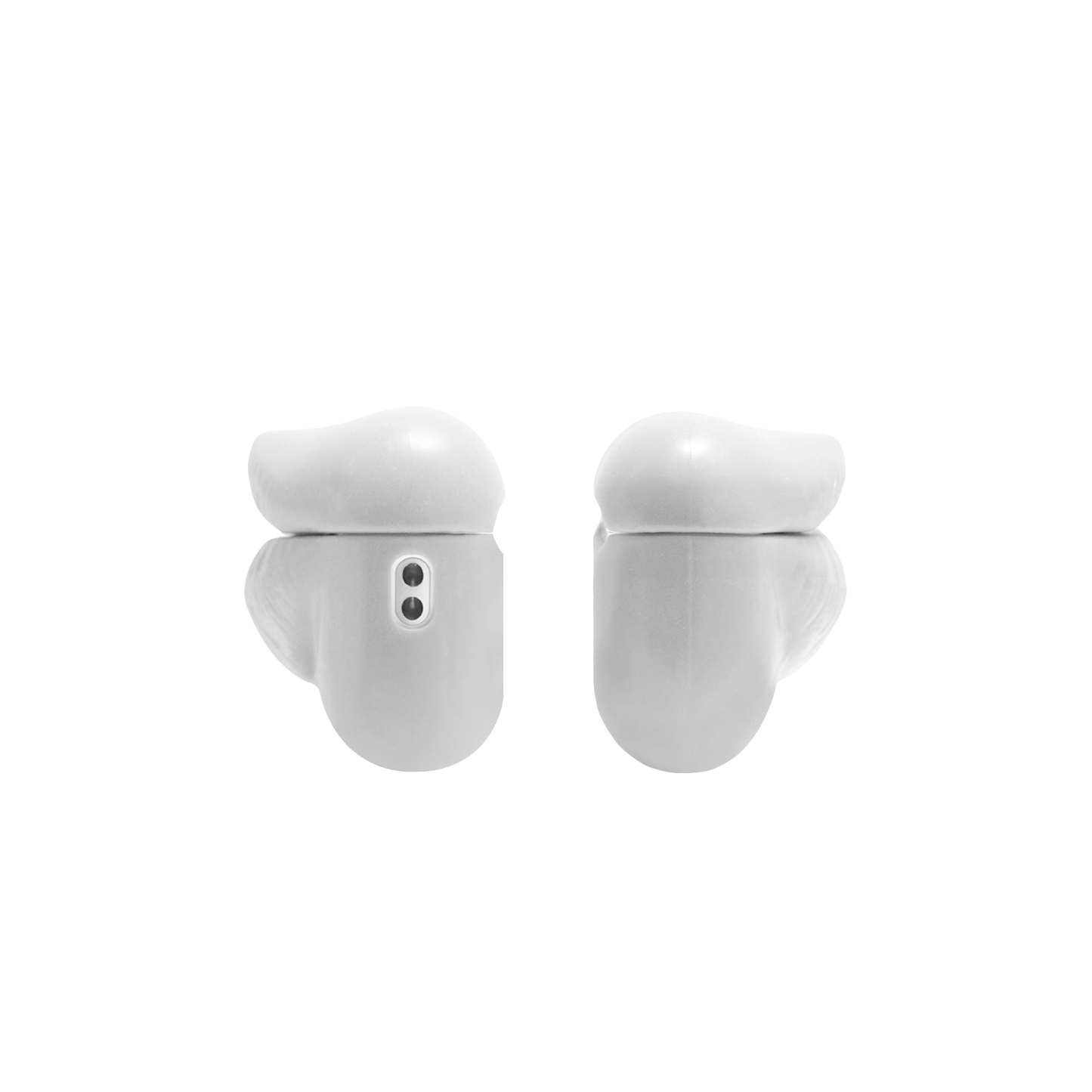 Lip Shaped Airpods Case - Grey