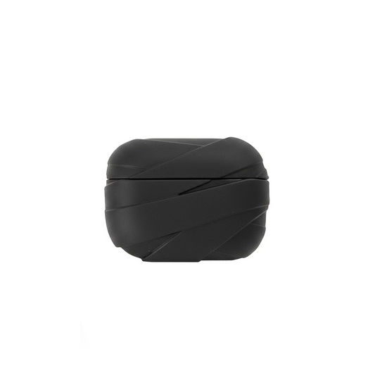 Taped Airpods Case - Black