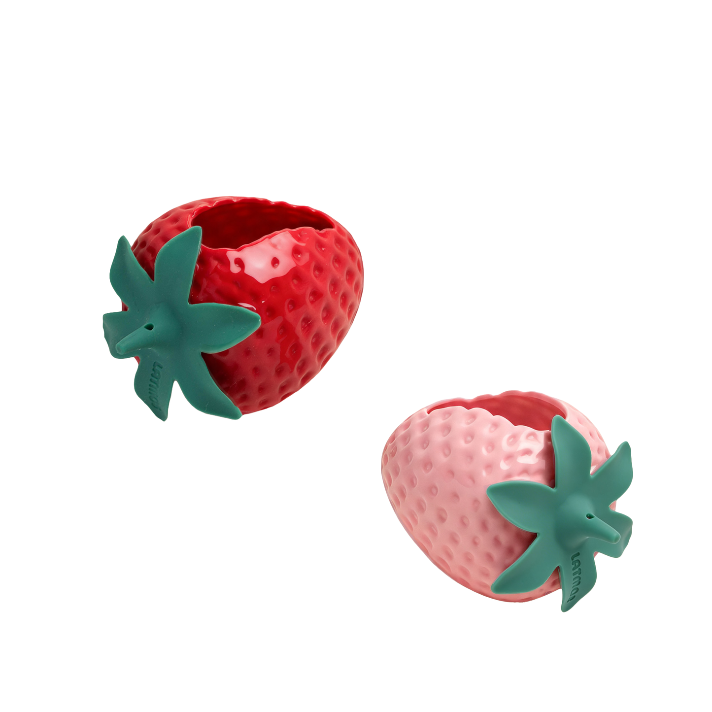 The Strawberry Poop Bag Holder - pink